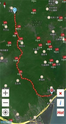 杭州登山地图下载2021安装