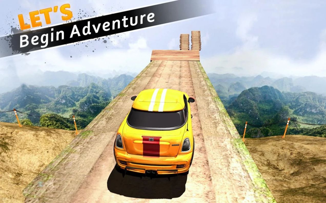汽车碰撞飞跃峡谷游戏手机版下载