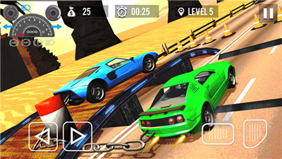 不可能的轨道链式汽车游戏下载苹果版