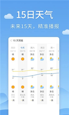 清新天气预报app苹果版