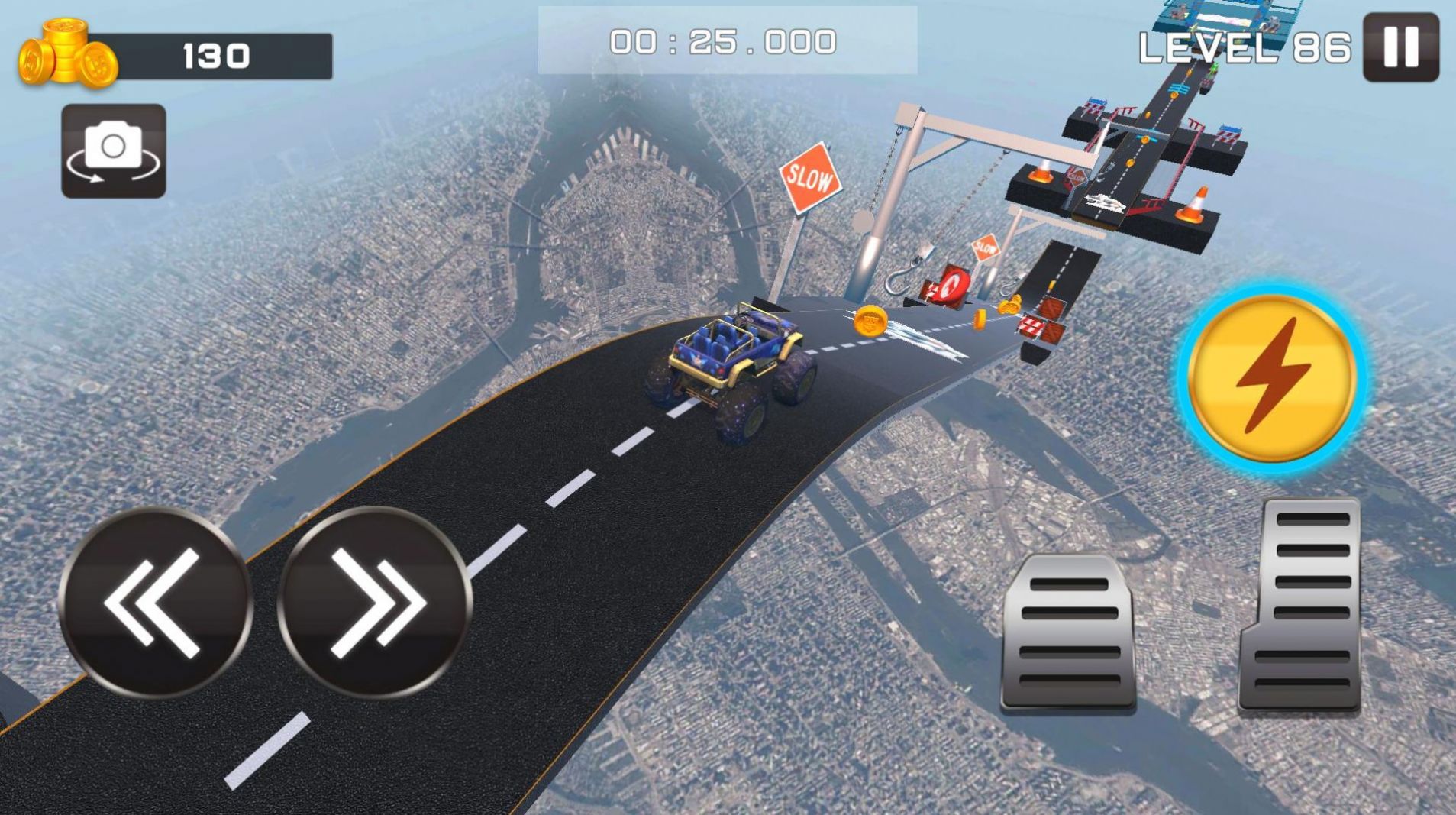 汽车特技表演3d游戏安卓版