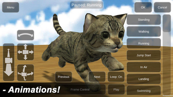 3D模拟猫咪游戏