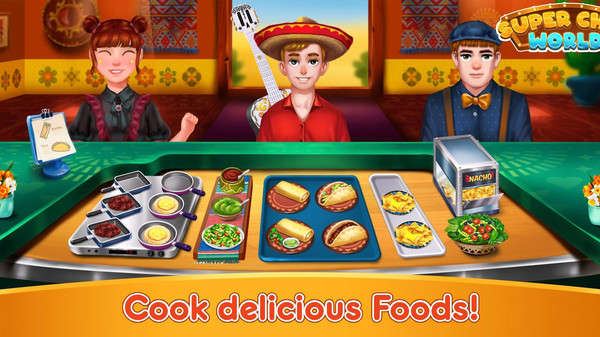 超级厨师世界游戏