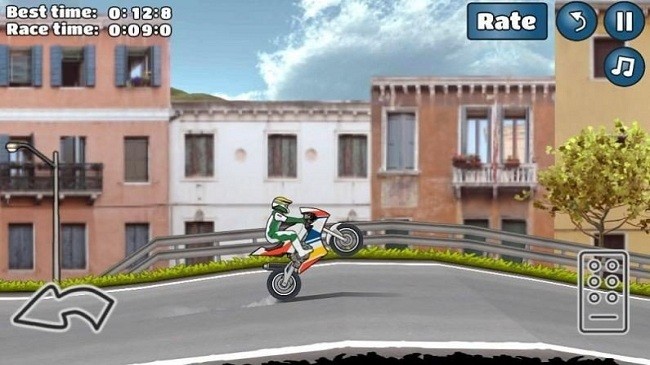 特技摩托车翘头游戏中文版