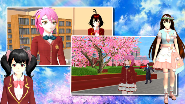 樱花世界模拟校园